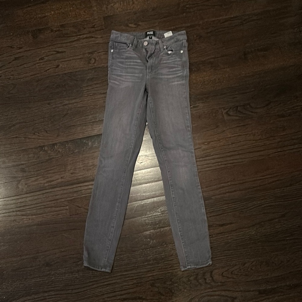 PAIGE Hoxton High Rise Ankle Skinny Jeans Size 24